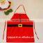 2015 new design Christmas cotton apron Christmas apron