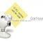 Cartoonboy 4-port usb 2.0 hub with smiley face mounting usb hub with card holder function