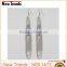 Wholesale gold plated long chain tassel earrings with gemstone