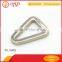 Zinc alloy metal triangle ring handbag/bag/shoes accessory