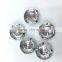 25mm Round Rivoil Acrylic Rhinestone Metal Claw Diamante Bag Gems Sewing on DIY Garment Accessories Craft Clear