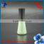 Silk screen printing 12ml unique design empty nail polish glass bottle