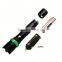 POPPAS 809B 3W Brightest XPE R2 Zoomable USB Power Bank Waterproof Rechargeable Bright Police Flashlight