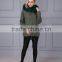 UK Style Wholesale Blue Fox Fur Lined Parka Coat With Raccoon Fur Collar,blue Fox Fur Lined Parkas Supplier's Choice