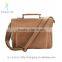Foreign Trade Genuine Leather Man Outside Pocket Quilted Tote Handbag Lots Pockets Fashion College Casual Bag Wth Front Pocket