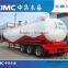 Diesel machine,engine,pump installed Cement bulker semi tank trailer