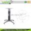 New modern design heavy duty pedestal metal frame cast iron table base