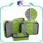 Zippered 3 pieces polyester packing cubes travel organizer