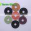 Granite wet diamond polishing pad for polishing machine