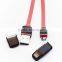 New design micro usb charging cable best sale usb to red white yellow cable for iphone usb cable charger
