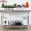 TJG Metal Worktable Stainless Steel Workbench For Home Commercial Kitchen Restaurant