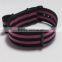 PVD Black Heat Welded Watch Band 20mm With Wrist