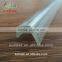 Clear co-extrusion plastic profile