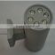 High quality up and down light source outdoor wall mounted dark grey led light