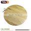 Teak wood big round cutting board