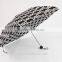 3 folding auto open and close umbrella