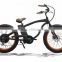 26*4.0 inch fat tire beach cruise style e bike with 48V500W brushless and 48V 12ah lihtium battery under saddle (HJ-CRFM)