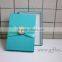 Elegant navy blue wedding invitation boxes