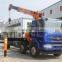 12ton Timber Crane on Truck, Model No.: SQ12S4, Hydraulic Crane With Telescopic Arms