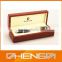 Hot!!! Customized Made-in-China Fashion Red Leather Packaging Double Pens For Birthday Gift(ZDL13-E013)