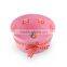 Small round heart design chrismas decorations metal container