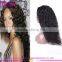 100% Human Hair Wigs Large Stock 24 Inches Natural Black Brazilian Human Hair Lace Front Wig With Baby Hair