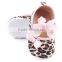 XIAOLIUBAO Fashional leopard design beautiful cotton baby dress shoes for girls