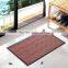 Entry door mat antislip recycled rubber floor mat welcome design