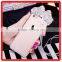 Luxury Diamond mobile phone case Minnie Ears Rhinestone butterfly pattern Clear tpu Cover for iphone 6 6s plus