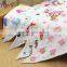 Personalized Cute Fancy 100% Knitted Organic Cotton Cartoon Printed Disposable Baby Bandana Teething Baby Bibs