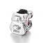 X343 European Love Charms 925 Sterling Silver For Couples