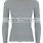 Guangzhou Factory manufacturer Frill Turtle Neck Pullover sweater women 2016 Custom