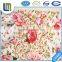 Chinese Supplier 100% Polyester Pigment Printing With Red Flower Fabric for Bedding