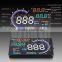 Popular 5.5 inch car hud head up display overspeed alarm ,OEM obd2 HUD XY-HUD208