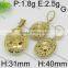 Powell Wholesale Popular China Suppliers Dubai Gold Jewelry Earring Jewelry Set