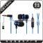 plastic earphone with microphone for laptop accessories