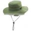Fashion reversible pretty green bucket hat