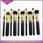 2016 New Pro High Quality private label 10 pcs kabuki make up brush set china makeup brush set