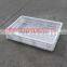 plastic crate for freezer for freezing chicken parts