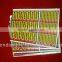 Custom design automatic labeling machine adhesive sticker