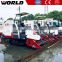 price of rice harvester world with Rubber track