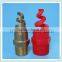 Stainless steel,SS,brass,pp,pvc,teflon,nylon helix screw helical spjt nozzle