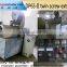 Automatic 100-250kg per hour double twin screw extruder making machine equipment