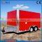 New model can be customized logo Mobile Ice Cream Food trailers,modern mobile food cart/CE