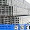 building material welded square steel pipe galvanized/welded tube square