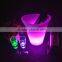 RGB Led Color Changing Ice Bucket Champagne Ice Bucket With Stand Ice Bucket Party Cooler