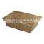 wicker empty hamper baskets wicker trays made in China wicker basket factory