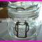 glass canister/glass container/glass jar/airtight glass jar