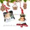 2016 hot sale top quality sublimation blank MDF ornament for DIY Christmas gift