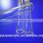 Clear plexiglass sheet/ clear acrylic rod acrylic tubes